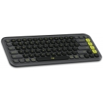 Logitech POP ICON KEYS 無線鍵盤 (美式英文) (潮玩黑)